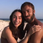 Borja González y su pareja en 'Supervivientes'