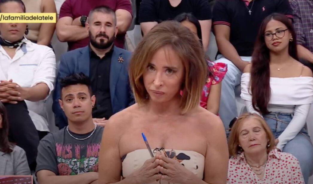 María Patiño en 'La familia de la tele'
