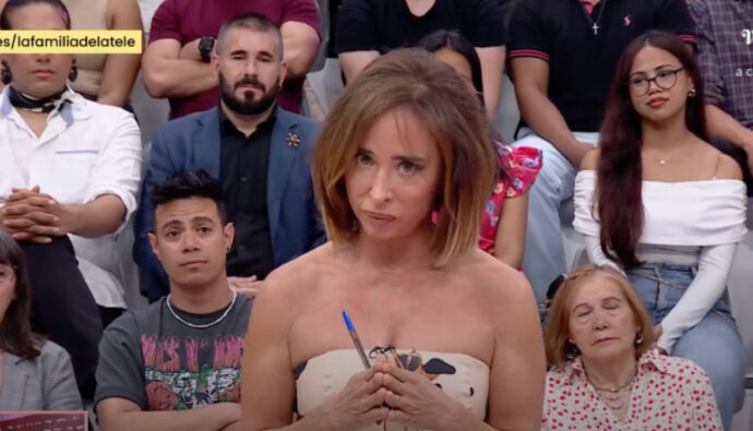 María Patiño en 'La familia de la tele'