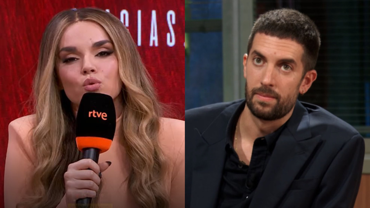 Melody y David Broncano en 'La Revuelta'