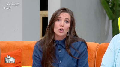 Inés Hernand en 'La familia de la tele'