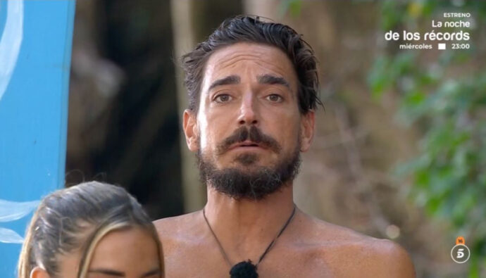 Damián Quintero en el 'Oráculo de Poseidón' de 'Supervivientes'