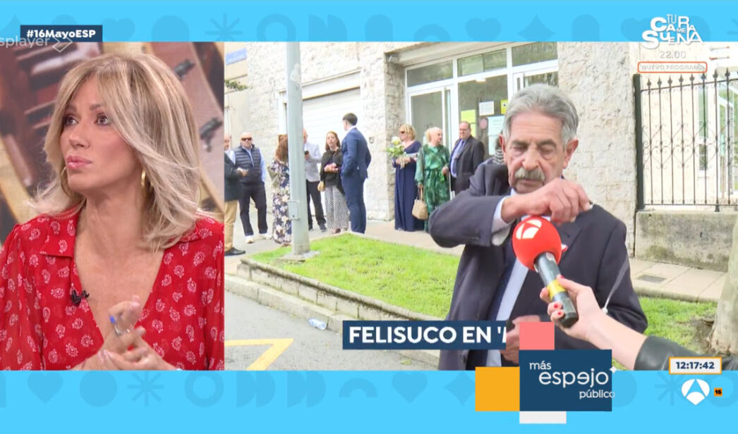 Susanna Griso y Miguel Ángel Revilla en 'Espejo Público'