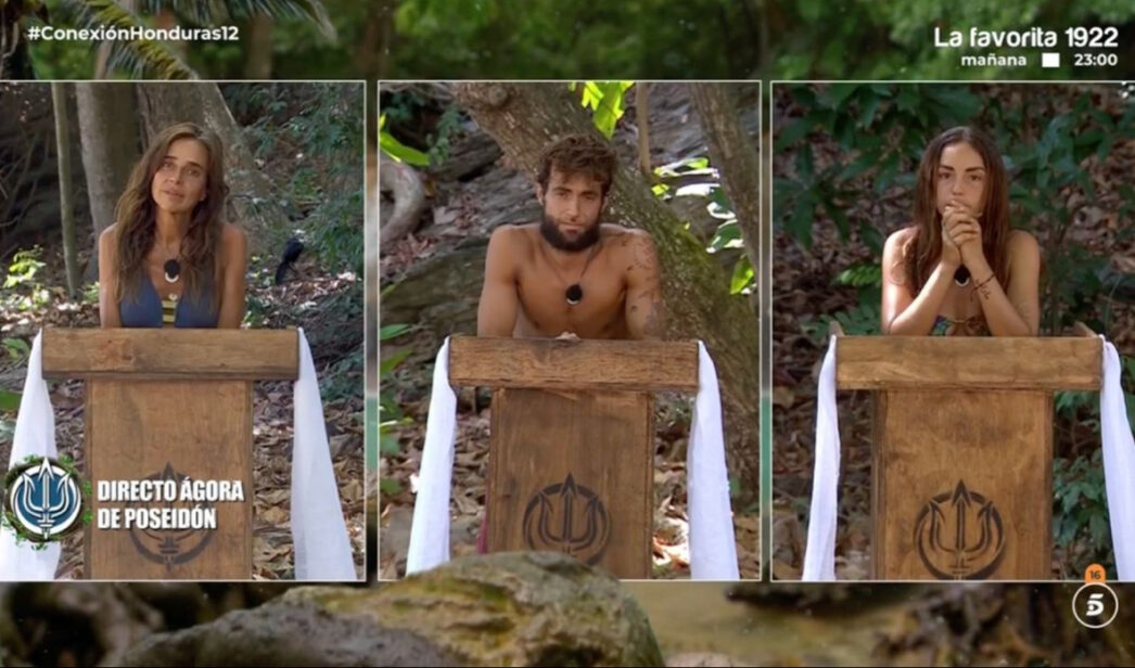 Carmen Alcayde, Montoya y Anita Williams en 'Supervivientes'
