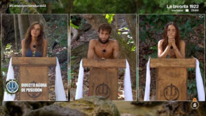 Carmen Alcayde, Montoya y Anita Williams en 'Supervivientes'