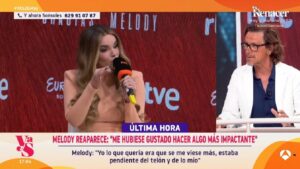 Alejandro Abad habla sobre las declaraciones de Melody en 'Y ahora Sonsoles'.