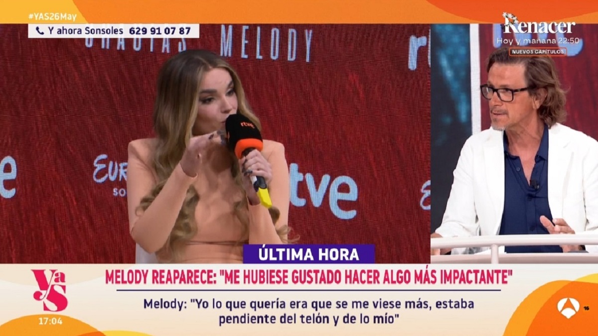 Alejandro Abad habla sobre las declaraciones de Melody en 'Y ahora Sonsoles'.