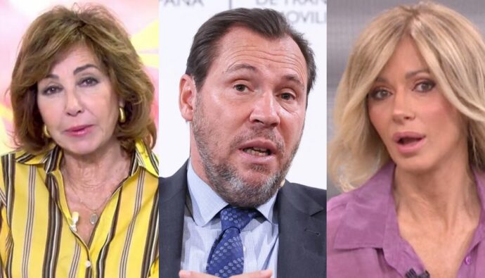 Ana Rosa, Óscar Puente y Susanna Griso.