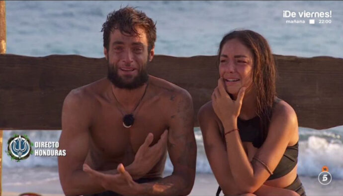 Montoya y Anita en 'Supervivientes'