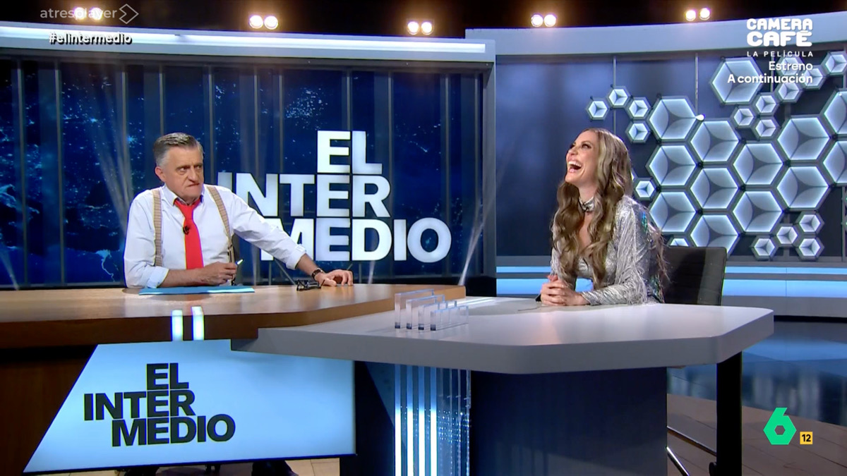 El Gran Wyoming y Cristina Gallego en 'El Intermedio'