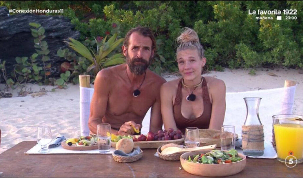Álex Adrover y Patricia Montero en 'Supervivientes'
