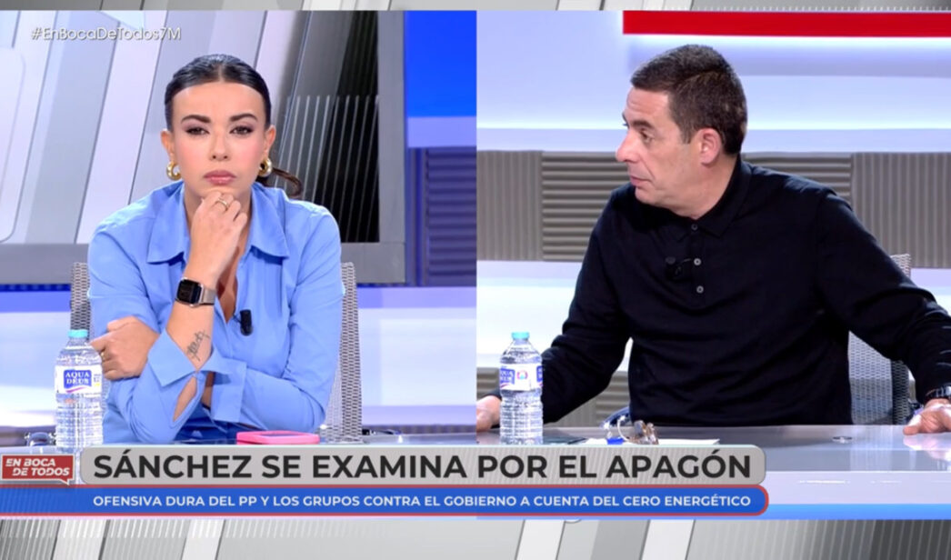Duro enfrentamiento entre Sarah Santaolalla y Antonio Naranjo