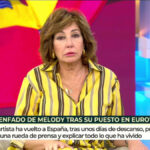 Ana Rosa Quintana habla sobre Melody en Eurovisión