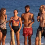 Laura Madrueño junto a Anita, Montoya y Álex en 'Supervivientes'