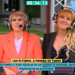 Paloma del Río y Cayetana Guillén Cuervo, en el estreno de 'La familia de la tele'.