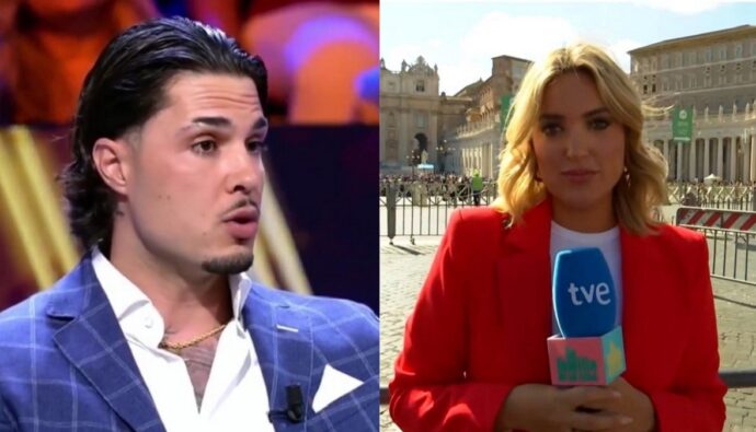 Carlo Costanzia y Marta Riesco.