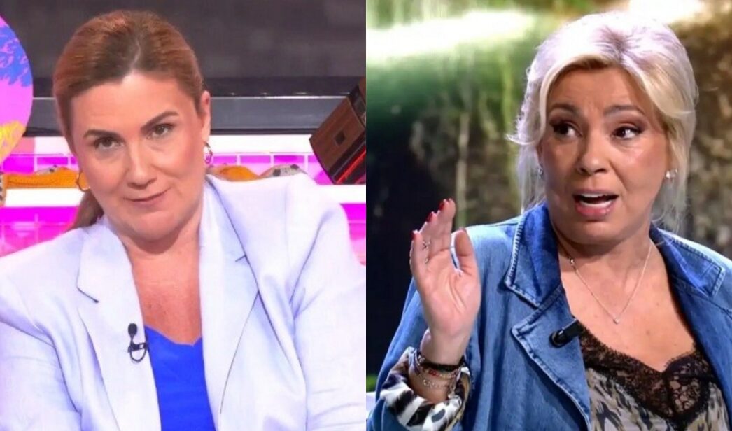 Carlota Corredera y Carmen Borrego.