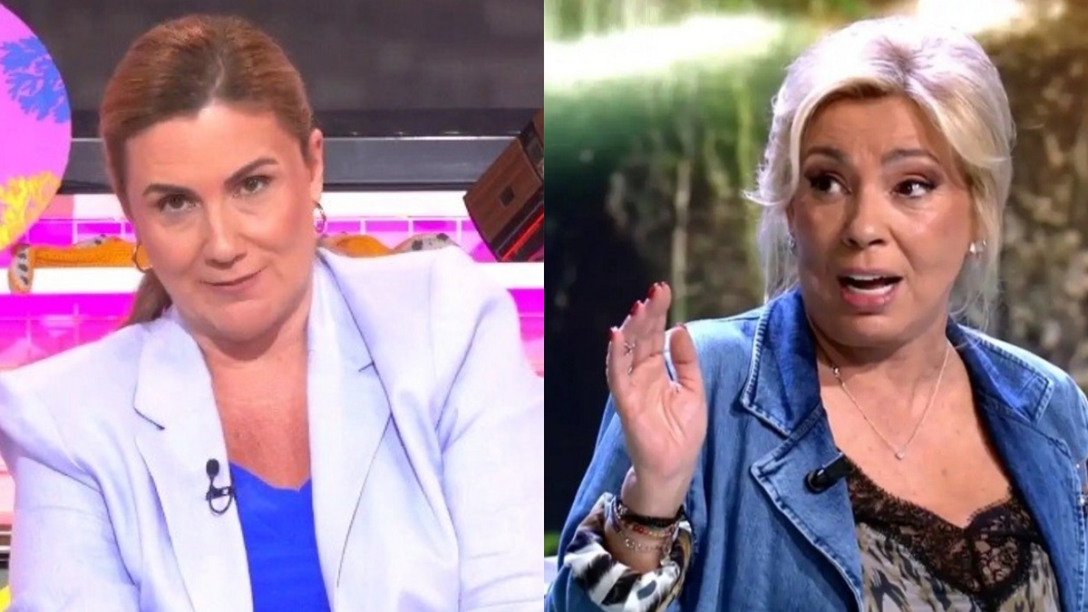 Carlota Corredera y Carmen Borrego.