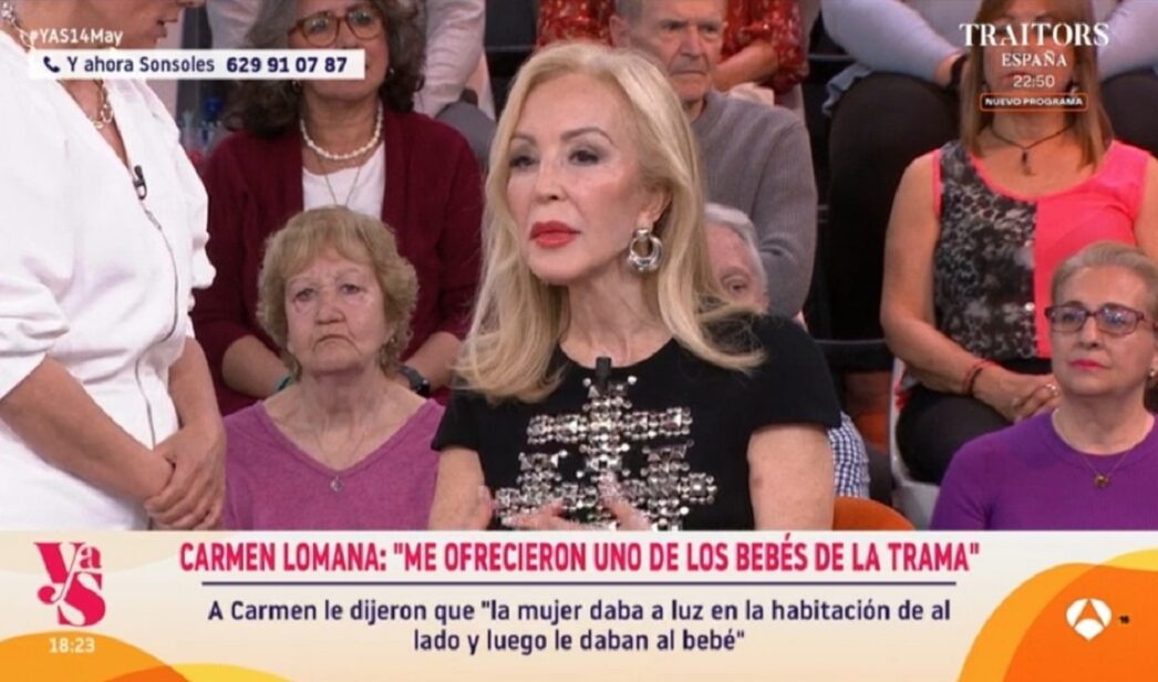 Carmen Lomana en 'Y ahora Sonsoles'.