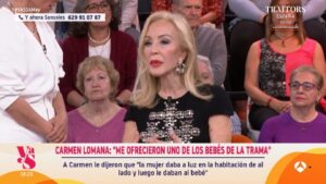 Carmen Lomana en 'Y ahora Sonsoles'.