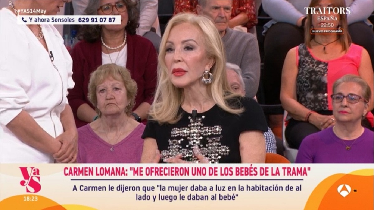 Carmen Lomana en 'Y ahora Sonsoles'.
