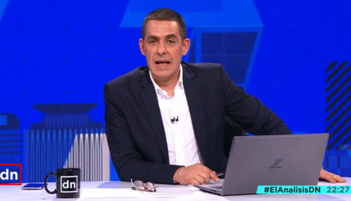 Antonio Naranjo en su programa en Telemadrid
