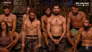 Momento de la expulsión de la duodécima gala de 'Supervivientes'