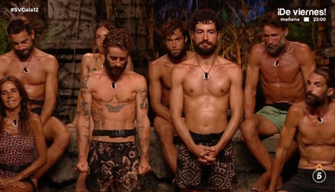 Momento de la expulsión de la duodécima gala de 'Supervivientes'