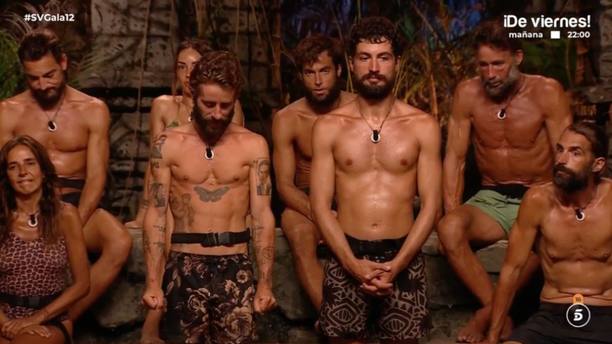 Momento de la expulsión de la duodécima gala de 'Supervivientes'