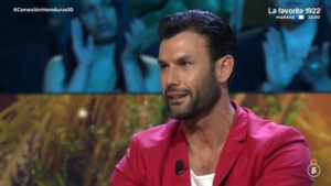 Jorge Pérez en el plató de 'Supervivientes'