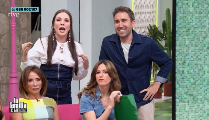 'La Familia de la Tele' sufre un crítico arranque en audiencias en TVE al desplomarse en su segundo día