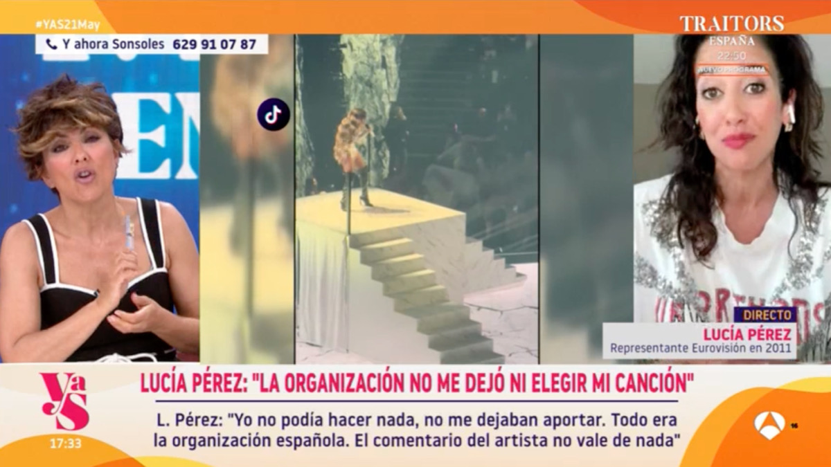Sonsoles Ónega y Lucía Pérez en 'Y ahora Sonsoles'