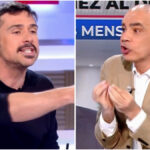 Ramón Espinar, a gritos con Nacho Abad