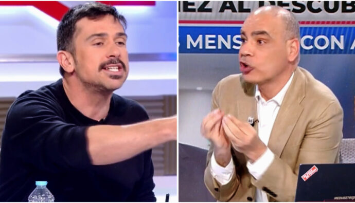 Ramón Espinar, a gritos con Nacho Abad