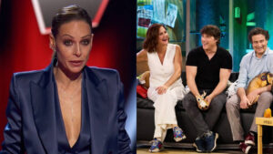 Eva González y el jurado de 'MasterChef Celebrity'