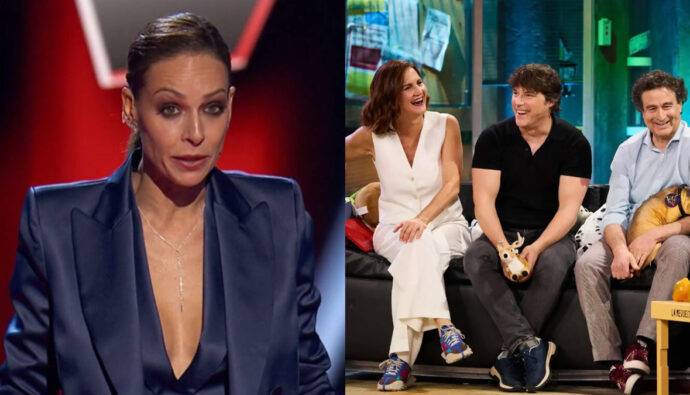 Eva González y el jurado de 'MasterChef Celebrity'