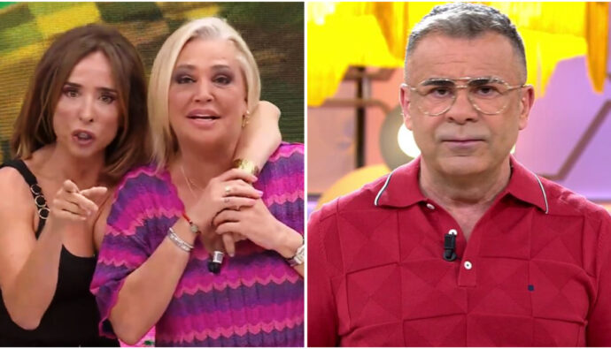 María Patiño y Belén Esteban en 'La Familia de la Tele' y Jorge Javier en 'El Diario'