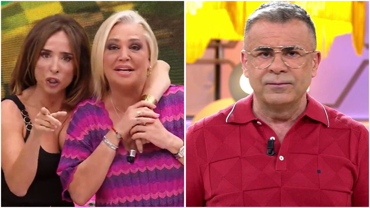 María Patiño y Belén Esteban en 'La Familia de la Tele' y Jorge Javier en 'El Diario'