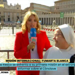 Marta Riesco en 'La familia de la tele'