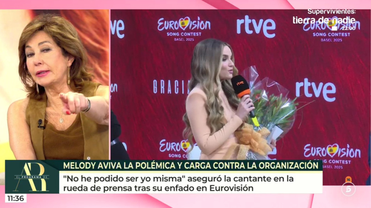 Ana Rosa Quintana habla de Melody