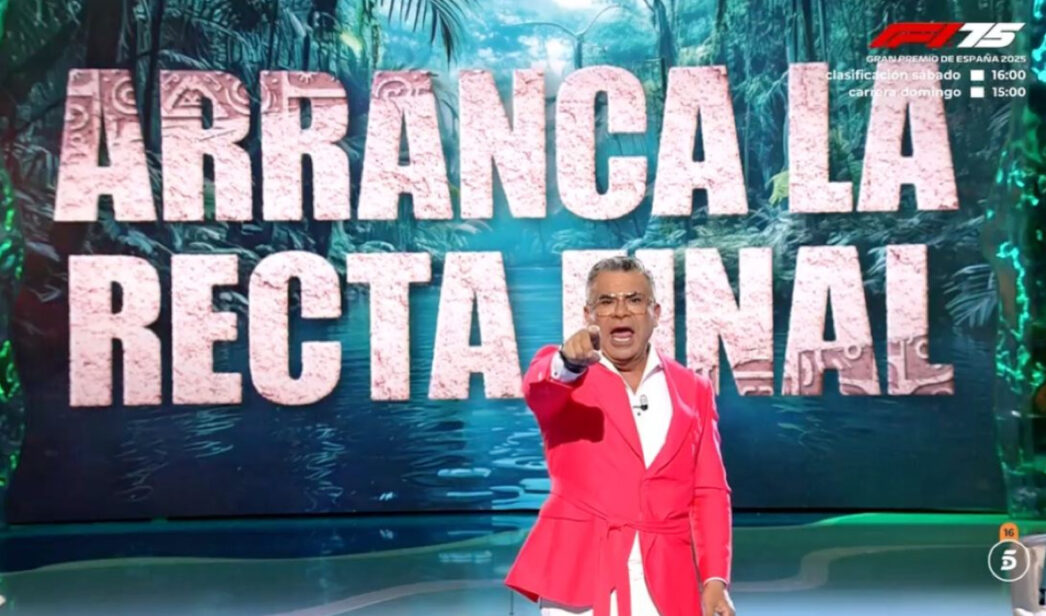 Jorge Javier al frente de la gala de 'Supervivientes'