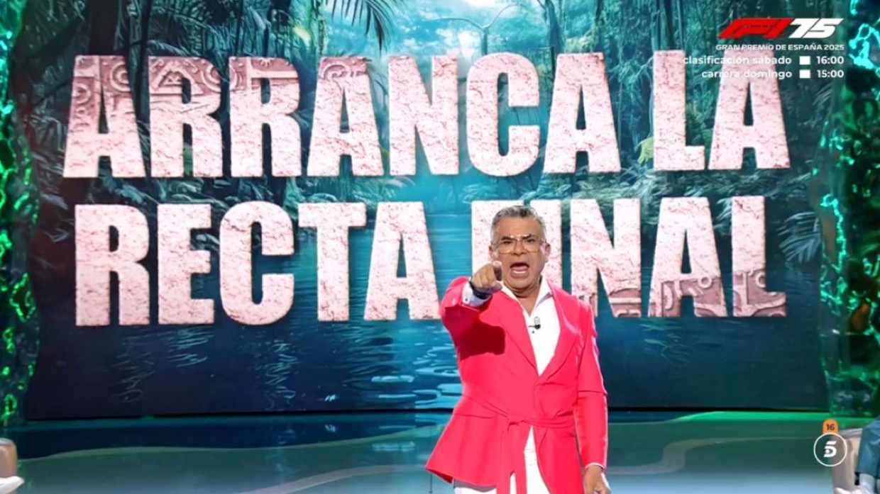 Jorge Javier al frente de la gala de 'Supervivientes'