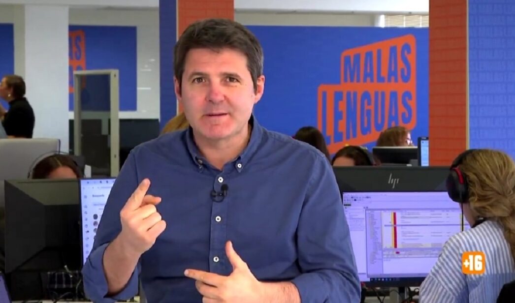 Jesús Cintora en 'Malas lenguas'.