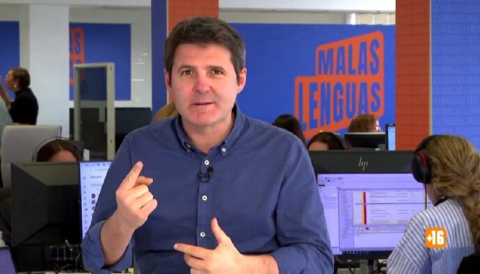 Jesús Cintora en 'Malas lenguas'.