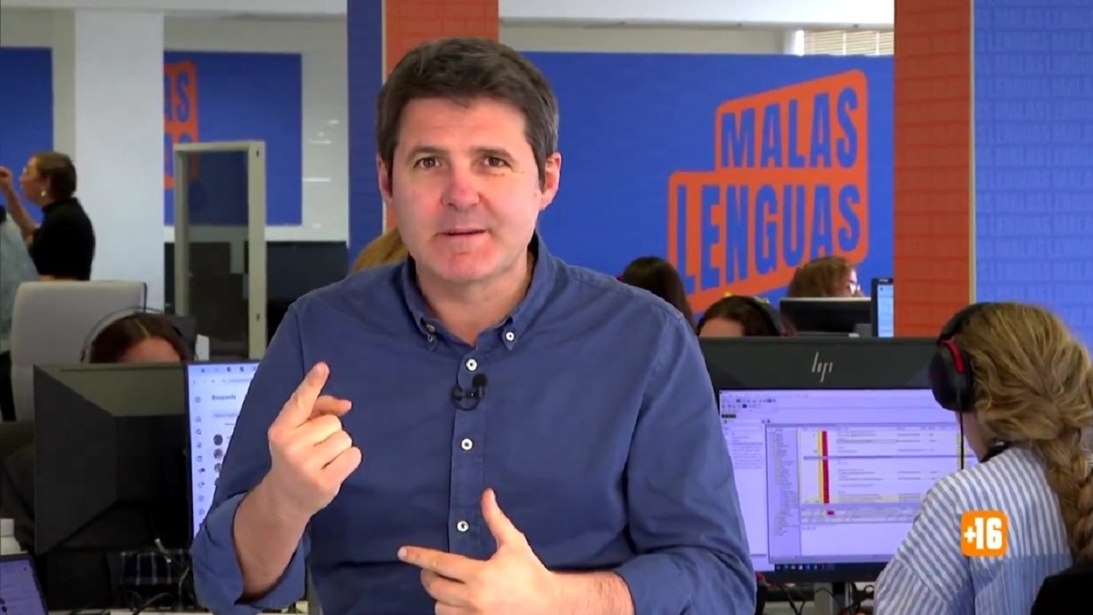 Jesús Cintora en 'Malas lenguas'.