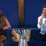Laura Cuevas y su marido en 'Supervivientes 2025'.