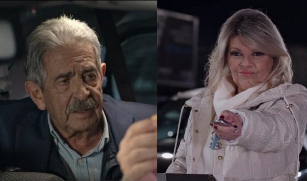 Miguel Ángel Revilla y Terelu Campos en 'Atasco'.