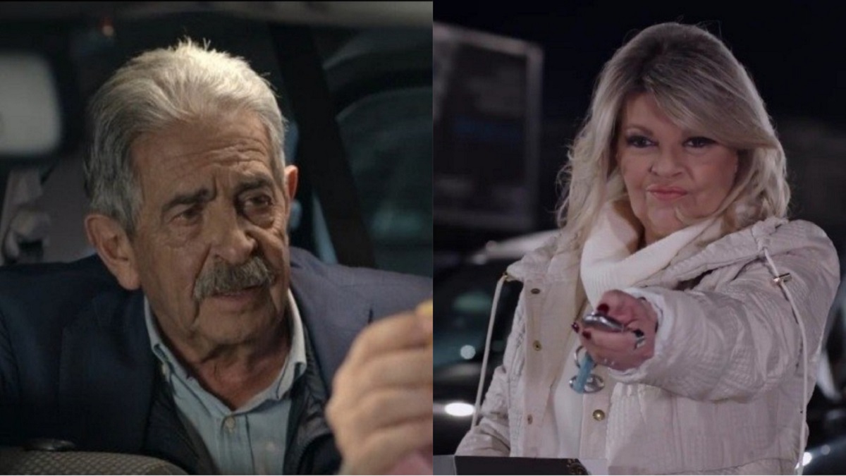 Miguel Ángel Revilla y Terelu Campos en 'Atasco'.