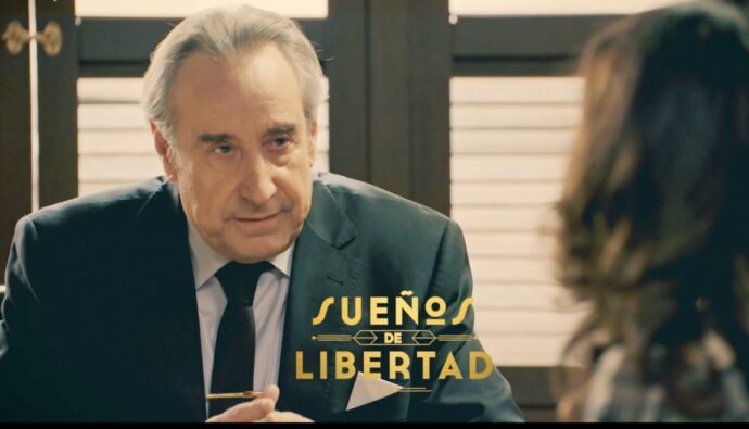 Don Pedro y Digna en 'Sueños de libertad'.
