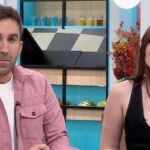 Aitor Albizua e Inés Hernand en 'La familia de la tele'.